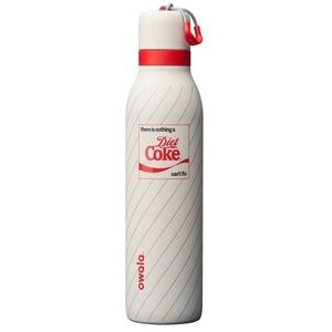 Owala White and Red Diet Coke Water Bottle limited edition